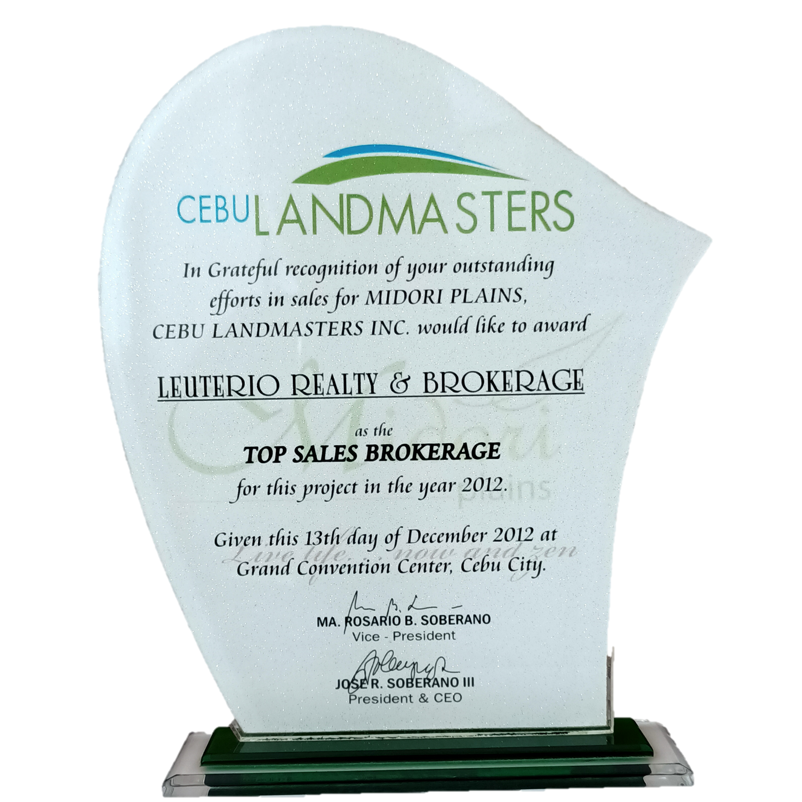 Award 63