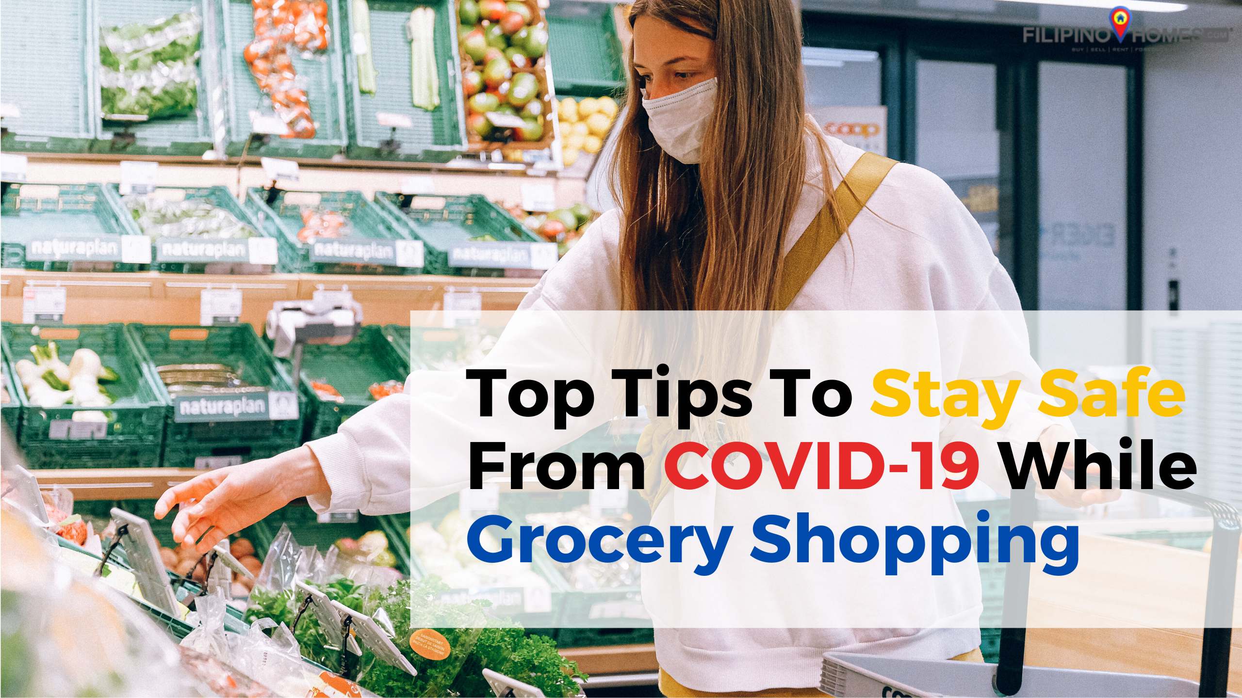 Top Tips To Stay Safe From COVID-19 While Grocery Shopping